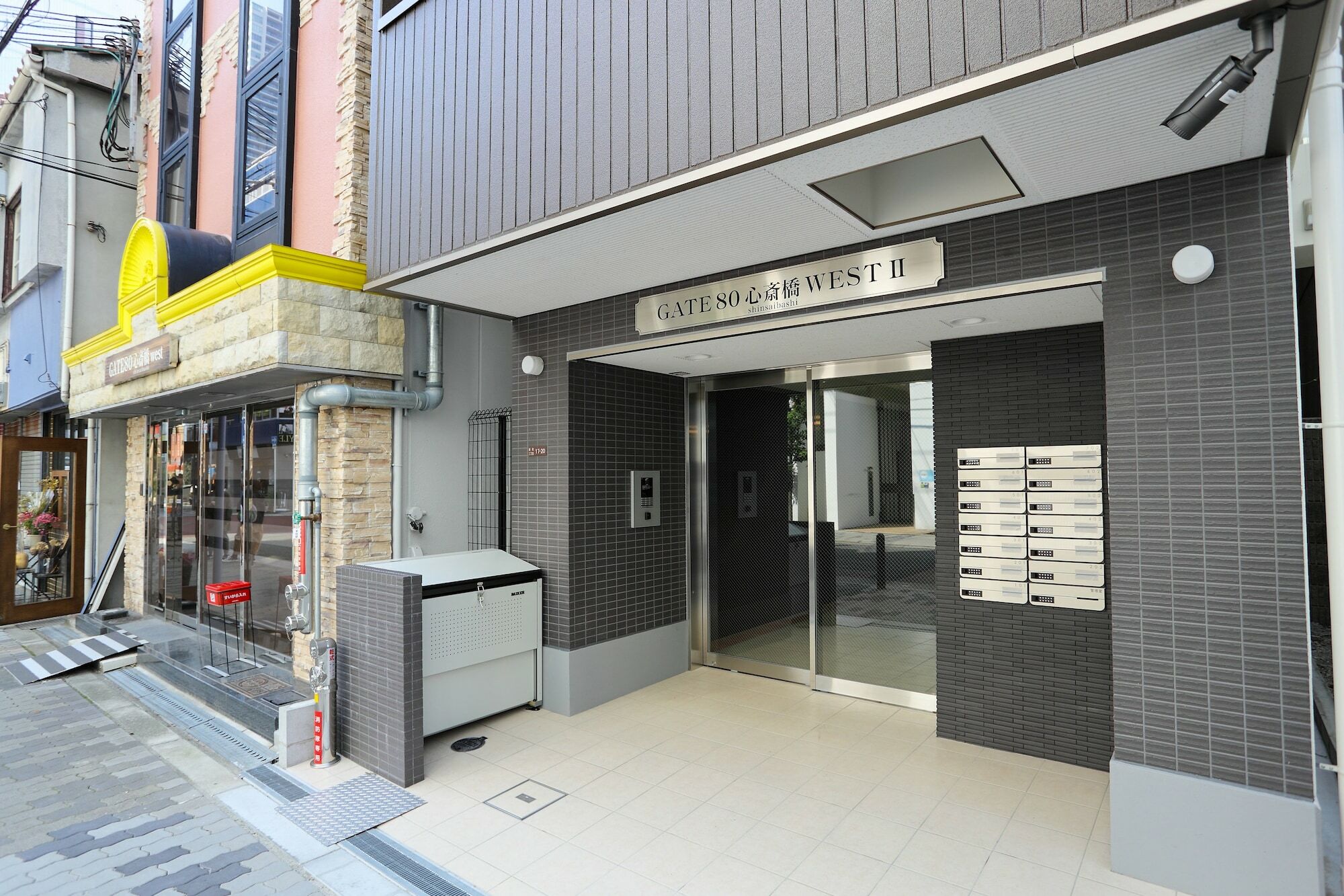 Апартаменты Gate80 Shinsaibashi West Ⅱ Осака Экстерьер фото